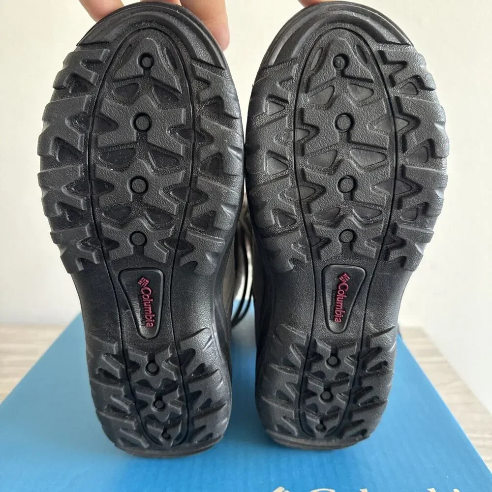 Columbia Women's Ice Maiden II Snow Boots Waterproof Grey Size 6‎ W Box